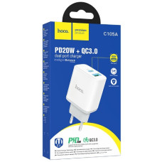 зарядний пристрій Hoco Stage dual PD20W + QC3.0  C105A