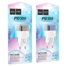 зарядний пристрій Hoco Platinum dual PD30W + QC3.0  C131A