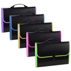 портфель J.Otten IMG-4569 пластиков. на 13 відділень А4 33х25х3см. на замку  (15/60)