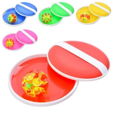 пастка 2шт. 15см., м`яч на присосках 4,5см., в кул. 15х15х5см.  М 2872  (120)