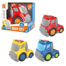 машинка звук, світло, на батар. в кор. 16х15х12см.  7621  (36/72)