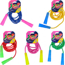 скакалка кольорова тканинна 2,15м.х6мм.  14-126/97818  (30/600)