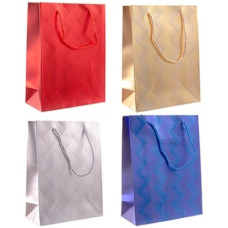 пакет подар. паперовий 31х40х12см. "Однотонний блиск"  6026-L  (12/360)