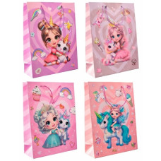 пакет подар. паперовий 31х40х12см. "Принцеса"  5881-L  (12/360)