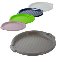 таця Алеана пластмасова кругла d-38,5см.  (5/80)