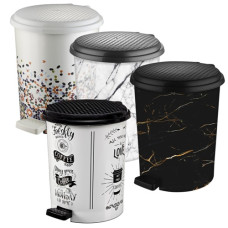 відро для сміття з педаллю з малюнком №1  11л.  365