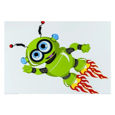 картина за номер. Strateg 30х40см. "Зелений робот"  SS-6660  (30)