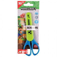 ножиці YES дитячі 14см. в пласт. футлярі на бліст. "Minecraft"  480448  (12/360)