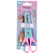 ножиці YES дитячі 14см. в пласт. футлярі на бліст. "Pusheen"  480449  (12/360)