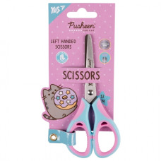 ножиці YES дитячі 13см. для шульги на бліст. "Pusheen"  480435  (12/360)