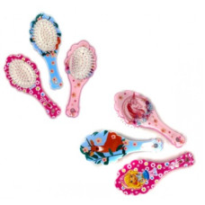 гребінець пл. овальний малий дитячий з малюнком  6-О  (24/240)