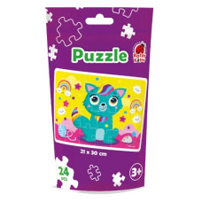 пазл у дой-пак упаковці 24 елем. "Fairy cat"  Roter Kafer  RK1130-06