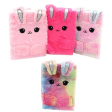 блокнот J.Otten MRB2219-15 пухнастий "Кролик" А5/80арк., 80гр./м2, клітинка  (60/120)