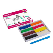 пластилін Гамма (НВ) "Захоплення"  8кол./128гр. зі стеком  200310  (24)