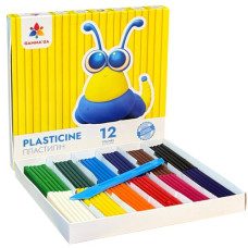 пластилін Гамма (НВ) "Захоплення" 12кол./192гр. зі стеком  200312  (24)