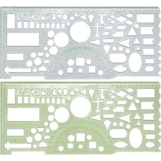 лінійка офіцерська пласт. прозора ПП Козлов 0053 (50/600)