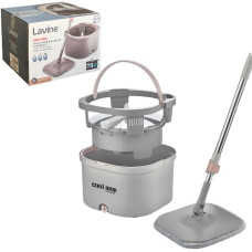 набір для прибирання Lavine відро з віджимом 13л. + швабра  LN-1001