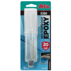 клей епоксидний водостійкий Akfix в шприці 25мл.  ЕА211