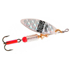 блешня обертова Mepps Aglia Longue Rainbow Silver 11,5гр.  ALRN3AG-bc