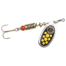блешня обертова Mepps Black Fury Silver/Yellow 6,5гр.  BF3JAAG-bc
