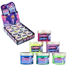 тягуча маса Funny Gummy 50гр., 12шт. в диспл. 21х26,5х29см. Strateg  30880