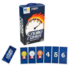 настільна гра "Словогонка" в кор. Strateg  30824