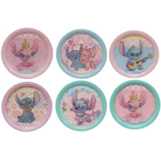 алмазна мозаїка кругла d-18см. "Стіч"  YK-668  (20)