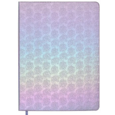 щоденник Buromax BLOOM срібний, датований на 2026 рік, А5, штучна шкіра  ВМ.21156-24  (20)