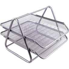 лоток J.Otten металевий горизонт. "сітка" на 2 від. срібло  1981-2-S (DSCN1088-S)  (12)