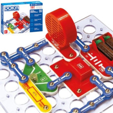 конструктор електронний Doka Перші кроки в електроніці (набір В, 15 схем)  D70710