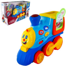 двомовна інтерактивна іграшка Kiddi Smart Потяг Смарті  4231T-KS