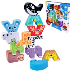 навчальний ігровий набір Kiddi Smart Звірятка-пазлики  4562-KS
