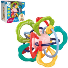 розвивальна іграшка-прорізувач Kiddi Smart Барвиста квітка  DM321-UA