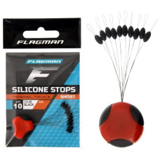 стопор для волосінні Flagman Silicon Short Stops M короткий  FSSS-M