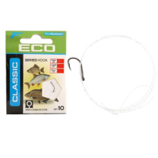 готові повідці Flagman Classic Hooks To Nylon 2 №14 набір 10шт.  CLHN2_14B