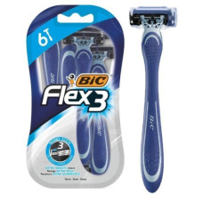 станок для гоління BIC Flex 3 набір 6шт., ціна за набір
