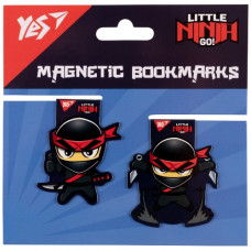 закладки магнітні YES "Ninja" набір 2шт.  708113  (10/50/500)