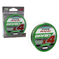 шнур Flagman Force Rank Feeder Braid Х4 Grass Camo 100м. 0,12мм.  FRFB100-012