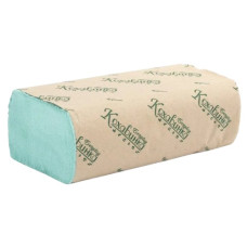 рушник паперовий Кохавинка Z-складаний зелений 23х22см., 200 арк.  kx.50750  (25)