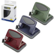 діркопробивач Buromax Morandi Style металевий 11,5х9,6х8,9см., до 25арк.  ВМ.4042  (12/60)