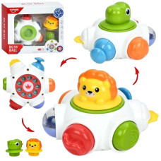 гра бізібол 12см. сенсорна, рух. дет., тріскачка, брязкальце, в кор. 18,5х15,5х5,5см.  НЕ8031  (72)