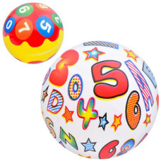 м`яч дитячий 9" 60гр.  MS 3733  (120)