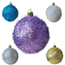 кульки ялинкові "мох" 10см.  (3/90)