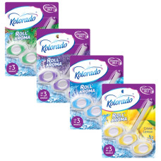 освіжувач-брусок для туалету Kolorado Roll Aroma  (24)