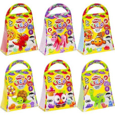 набір д/творч. Danko toys "Тісто для ліплення Master Do" комільфо 6кол.х20гр.  TMD-04  (24)