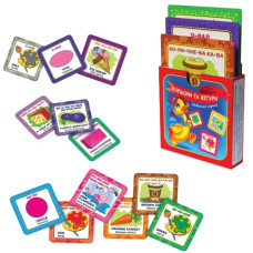 навчальні картки "Кольори та фігури" (Експрес Удачі)