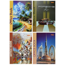 зошит А4 Polly  48арк. офс. кліт., м`яка обкл.  (16)