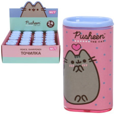 чинка YES 620574 "бочонок" з контейнером "Pusheen"  (24/720/1440)