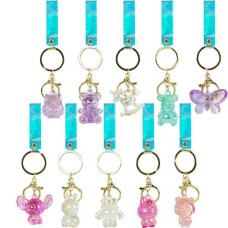 брелок з фігуркою та голографічною підвіскою-стрічкою  372/123490  (12/1200)