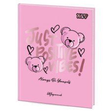 щоденник YES інтегральний А5/40арк. Teddy Vibes  911730  (1/20/40)